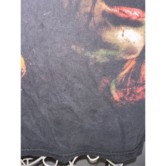 Nice men Vintage 2000’s Slipknot Rock Band Black Red Tee (Medium) some wear smal - Picture 4 of 5